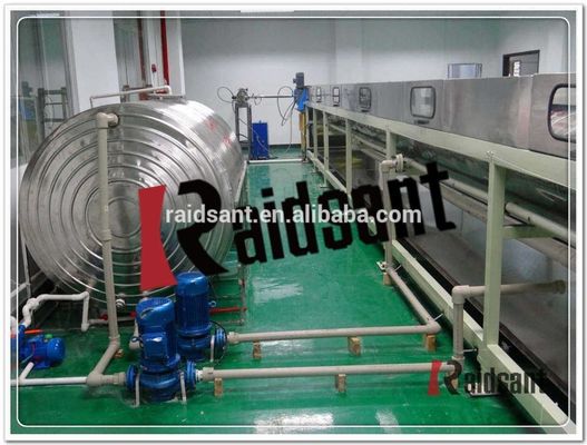 Paraffin granulator rotoform type steel belt granulation machine customize capacity