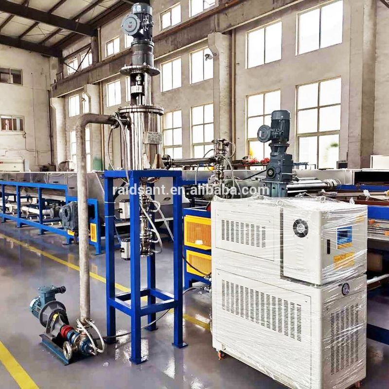Easy Installation Chemical Making Machine , Paraffin Wax Granulating Machine