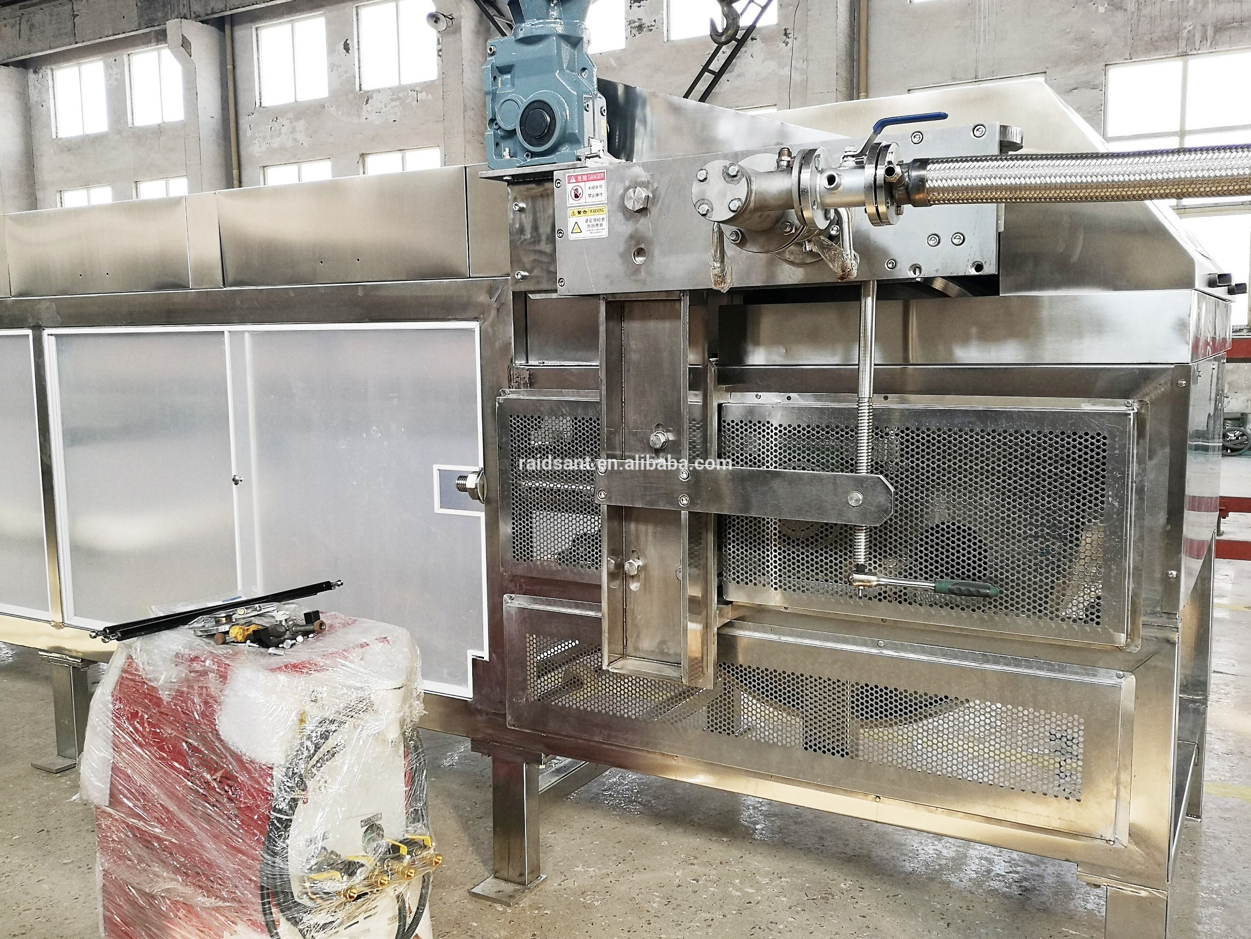 High Performance Wax Pellet Machine Paraffin Wax Granulator Voltage 220V/380V