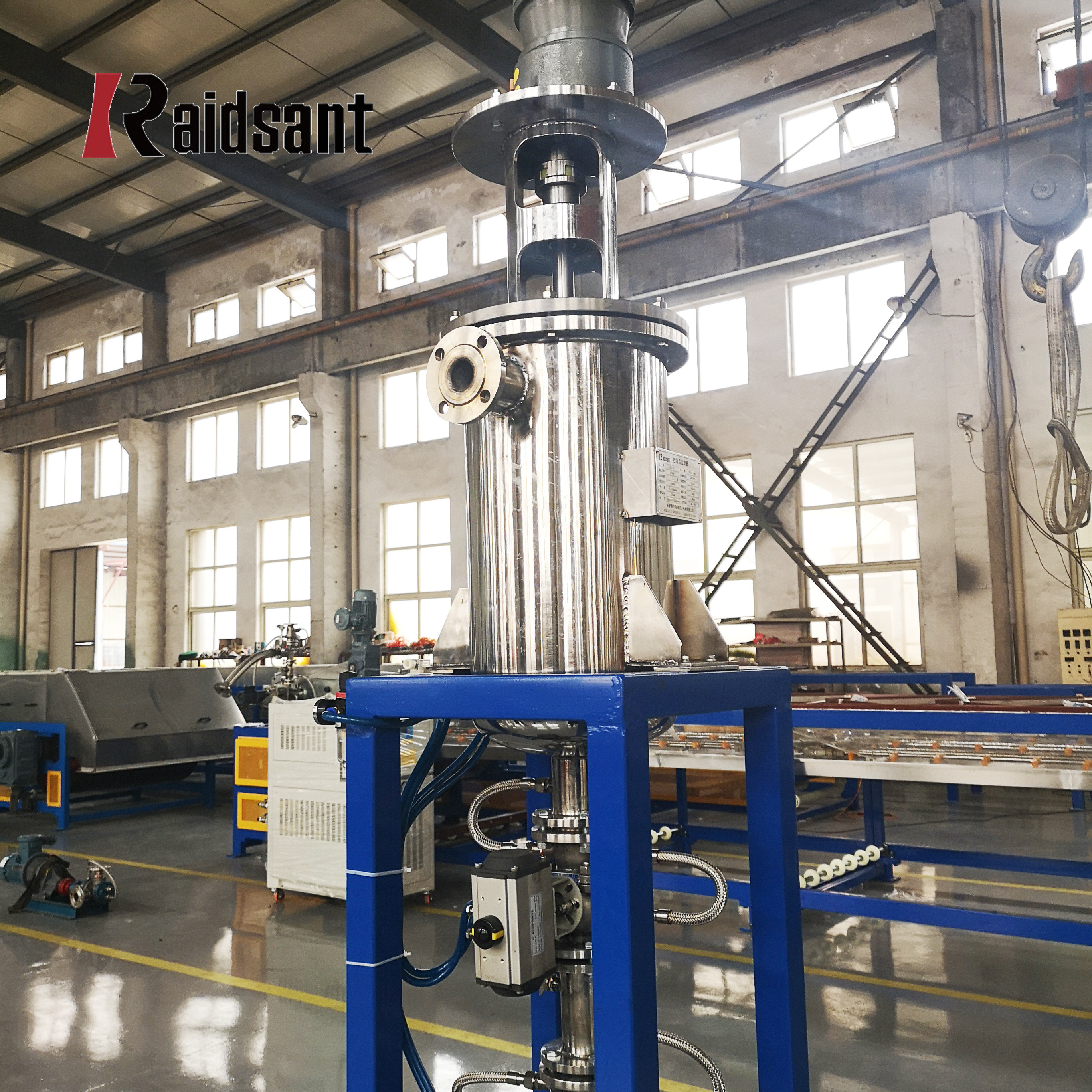 Industrial Liquid Sulfur Filter , Chemical Sulphur Filter Spiral Automatic