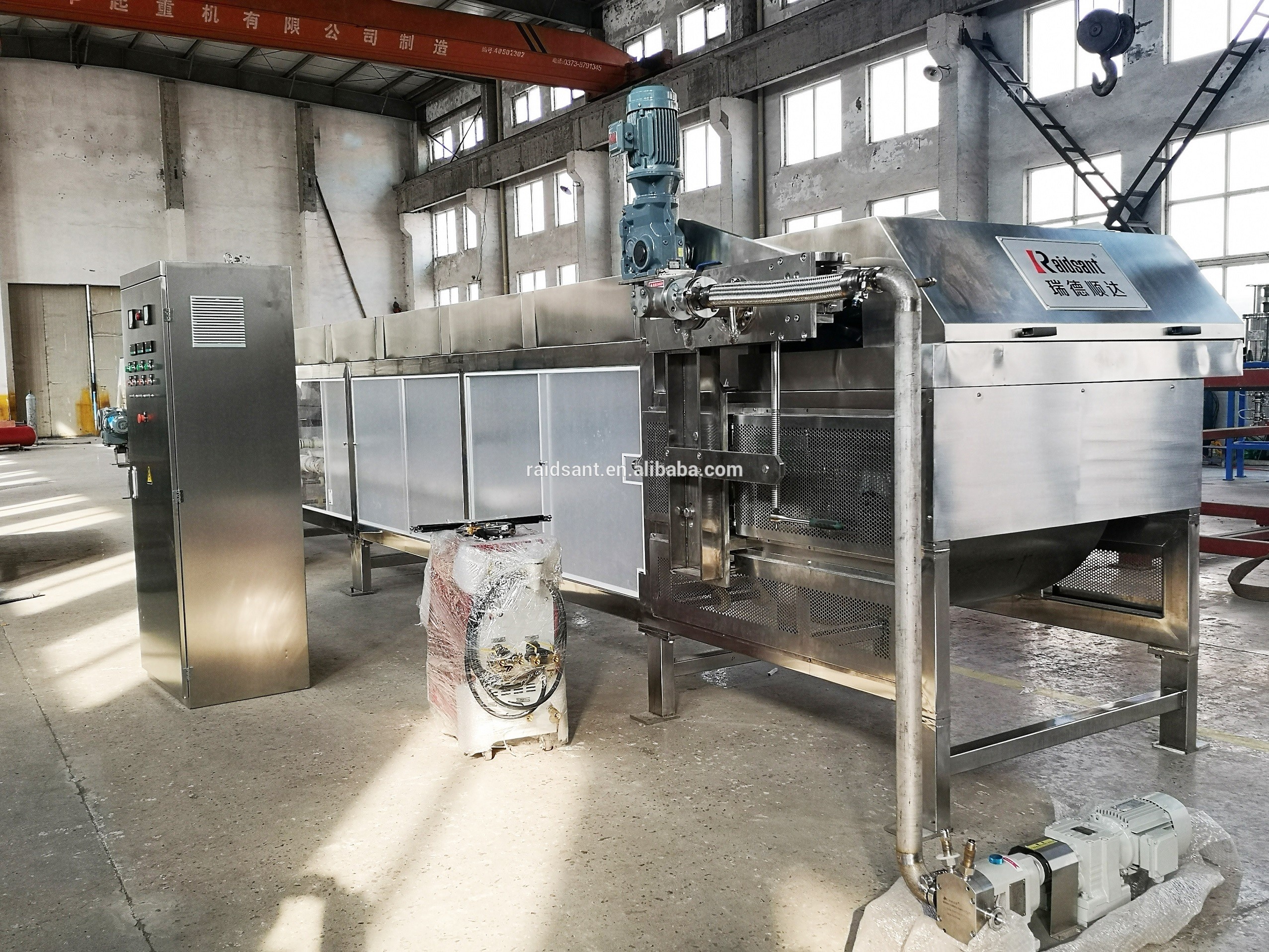 Durable Resin Pellet Machine Phenolic Gum Resin Pelletizer Power 17.5KW