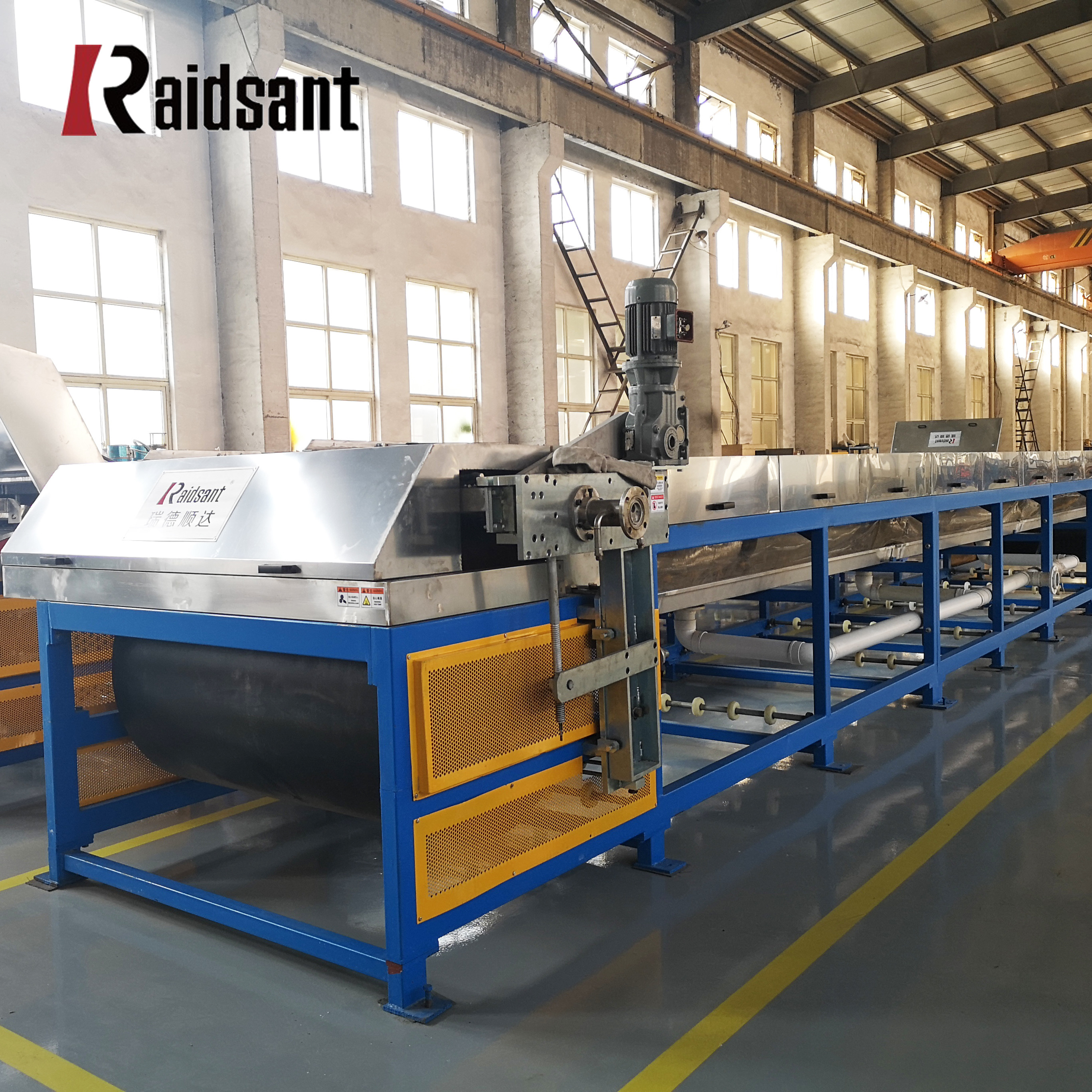 Melt chemical material steel belt granulator rotoformer
