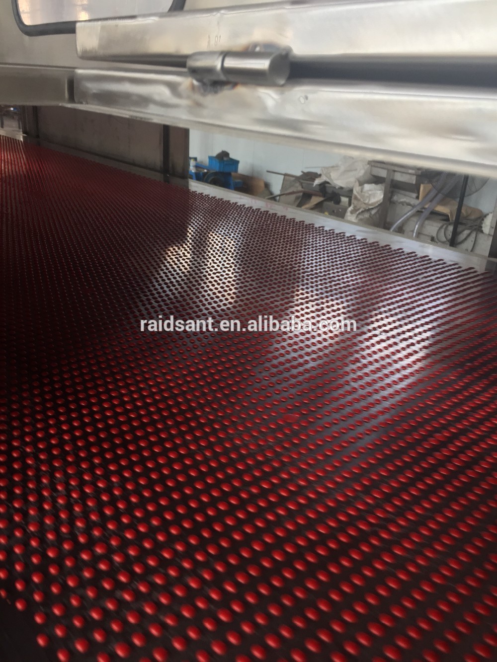 Steel belt dropformer for home fragrance products